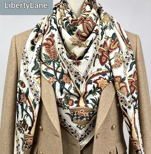 Ladies cream winter floral - ladies,