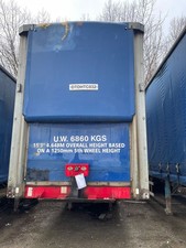 HGV Curtain Side Trailer 