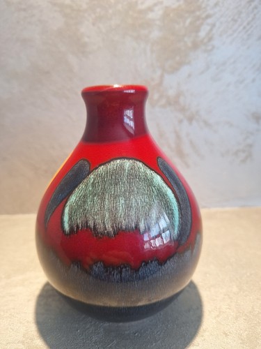 Poole pottery volcano - volcano, vase