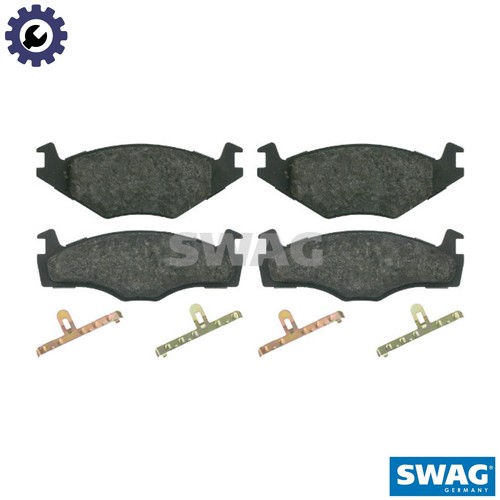 Brake pad set disc - pad, 30