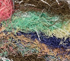 Shredded Paper 10KG Void Fill Animal Bedding Packaging Eco Crinkle Zig Zag 