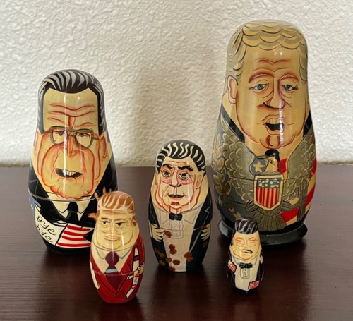 Vintage russian nesting dolls - russian,
