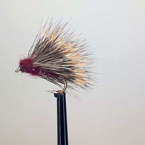 Sedge hog claret - 3, fly