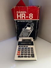 Casio HR-8 Receipt Calculator