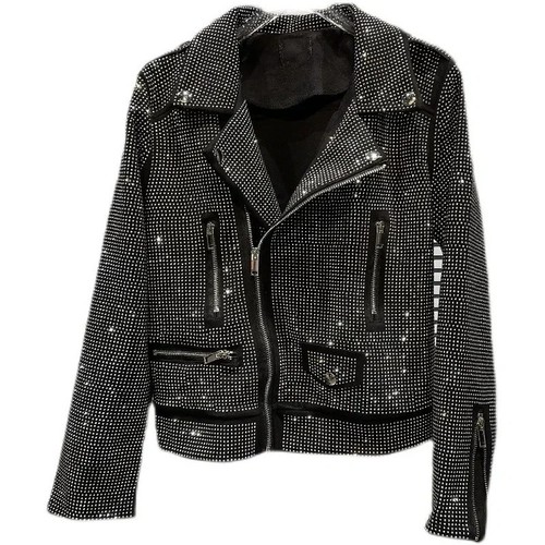 Unisex rhinestone black - unisex,