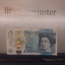 AK47 £5 Note Genuine Banknotes Five Pound 