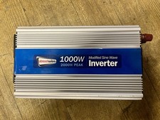 Streetwize SWINV1000 Continuous DC to AC 12v to 240v Sine Wave Inverter.  