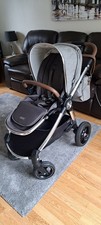 Mamas & Papas Limited Addition Ocarro Moon Grey Tweed Pushchair with Carrycot