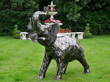 Large Patchwork Standing Metal