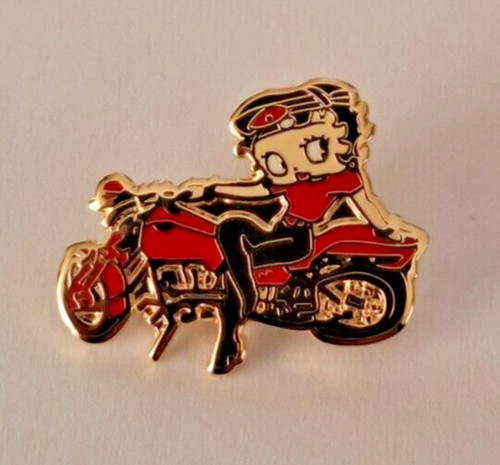 Betty boop red motorbike - boop,