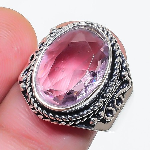 Pink kunzite gemstone 925 - pink,