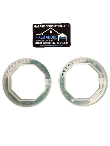 Pair 70mm collar rings - pair, of