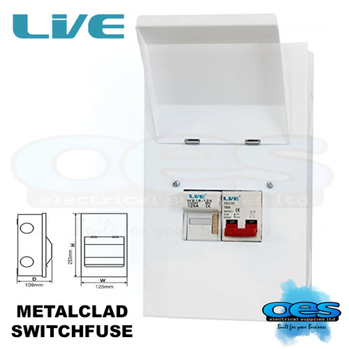 Metal clad fused isolator - metal,