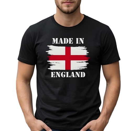 Men england flag shirt - england,