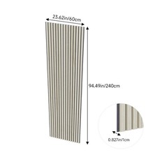 3D Slat Acoustic Panel Wood
