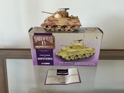 Corgi cc51007 m4a2 - corgi, sherman