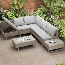 Rattan Garden Sofa Set