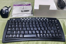 Boxed Set Gyration GOAir Mouse (No batt),PSU+New Cradle,Dongle, Keyboard,Manuals
