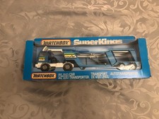 Matchbox superkings k10 Blue car transporter Near Mint 1976-1981 Boxed.