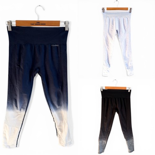 Ladies usa pro leggings blue - leggings,