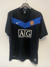 Man Utd Nike Black Blue Away