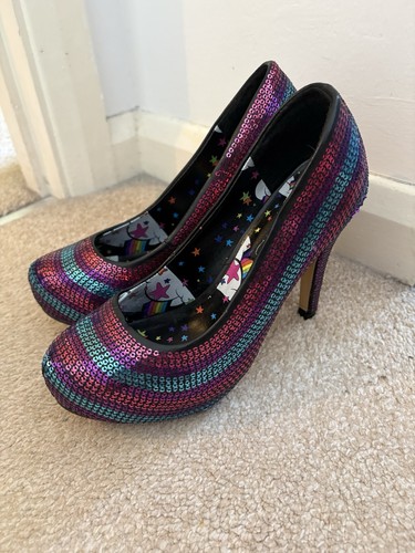 Iron fist purple and - fist, blue