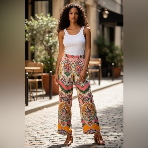 Zara wide leg - wide, palazzo