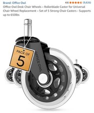 Office Owl Desk Chair 5x