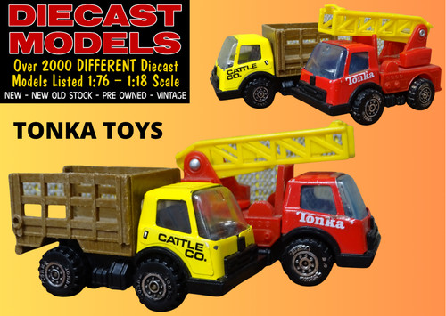 Genuine tonka toys - toys, trucks