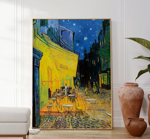 Van gogh cafe terrace night - terrace, at