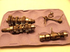Kawasaki KZ750 KZ 750 LTD #5098 Transmission & Misc. Gears / Shift Drum & Forks