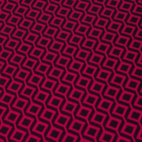 Burgundy diamond jacquard - burgundy,