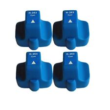 4 Cyan Ink Cartridge For HP Photosmart C5170 C5175 C5180 C5183 C5188 C5190 363