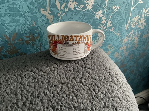 Vintage mulligatawny soup mug - vintage,