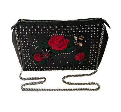 Zara black shoulder bag - black,