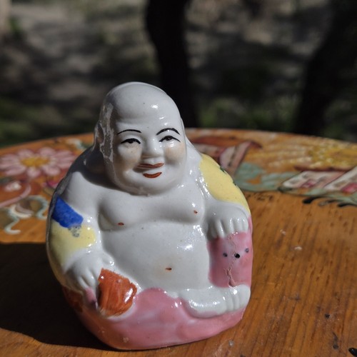 Vtg chinese porcelain figurine - porcelain,