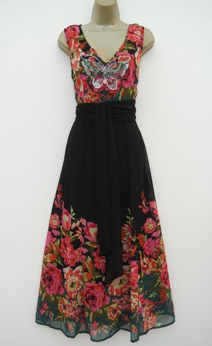Joanna hope black - black, floral