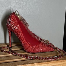 NWT Aldo Red Rhinestone Tessy