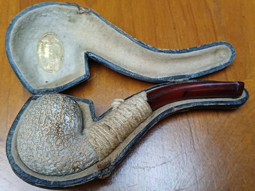 Meerschaum pipe antique with - antique,,