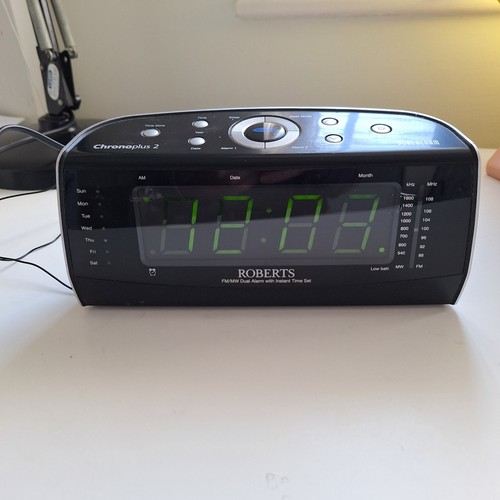 Roberts radio alarm - alarm, with