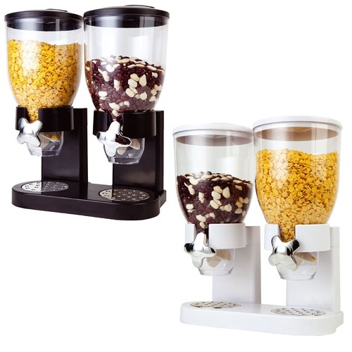 Double cereal dispenser - double,
