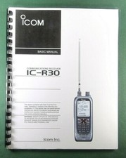 Icom r30 instruction manual - instruction,