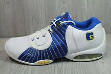 New Rare Vintage And 1 Devastate Low 2002 White Leather Mens Shoes Size 12