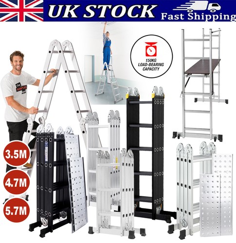 Folding ladder aluminium - folding,