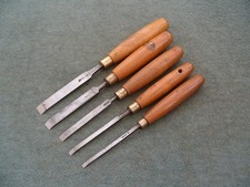Good Set of 5 Firmer chisels