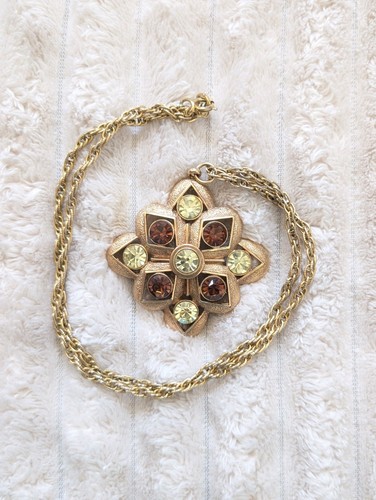Vtg sarah coventry gold tone - vtg.,