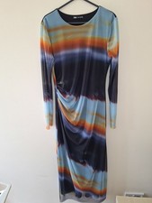 Zara bodycon mesh sunset