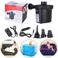 Electric Air Pump Inflator Deflator Air Bed Camping Pool Inflatable Bed mattress