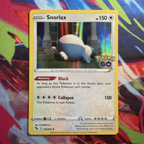 Pokémon tcg snorlax - pokémon,