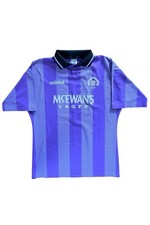Authentic Vintage Adidas Glasgow Rangers 1994 European Third Shirt Large